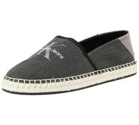 Calvin Klein Jeans Femme Espadrilles Chaussures en Toile, Multicolore (Black/Stormfront), 40