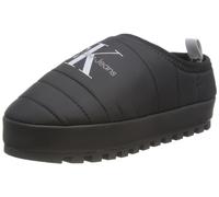 Calvin Klein Jeans Femme Home Slipper NY ML FAD YW0YW01449 Chaussons, Noir (Black/Bright White), 38 EU