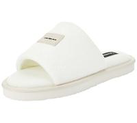 Calvin Klein Jeans Femme Home Slipper TR ML FAD YW0YW01279 Chaussons, Beige (Creamy White/Eggshell), 40 EU