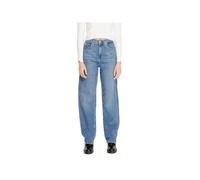 Calvin Klein Jeans, Femme, Jeans, Bleu, Taille: W32 L32 Jean Coupe Large en Coton Bleu