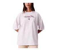 Calvin Klein Jeans Lv047e232g Short Sleeve T-shirt Blanc XS Femme