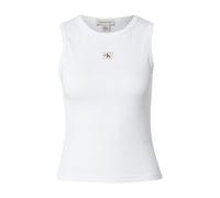 Calvin Klein Jeans Lv047c201g Sleeveless T-shirt Blanc S Femme