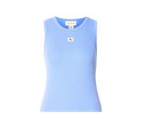 Calvin Klein Jeans - Sleeveless Round Neck Tank-Top - Femme - Tops - Bleu - Taille: 40 FR