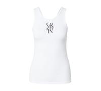 Calvin Klein Jeans Haut noir / blanc, Taille L