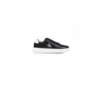 Calvin Klein Baskets Classic Cupsole Homme en cuir à lacets Noir/Blanc 46