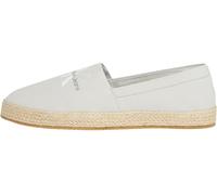 Calvin Klein Jeans Homme Espadrilles Chaussures en Toile, Gris (Oyster Mushroom), 41