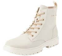 Calvin Klein Jeans Homme EVA Boot Mid Laceup Mix ML Sat YM0YM00965 Bottes mi-Hautes, Beige (Eggshell/Creamy White), 44.5 EU