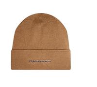 Calvin Klein Jeans Homme INST EMBRO BEANIE K50K512452, Beige (Savannah Tan), OS