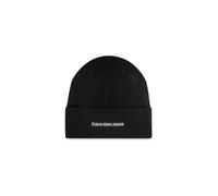 Calvin Klein Jeans Homme INST EMBRO BEANIE K50K512452, Black (Black), OS
