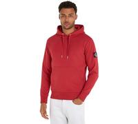Calvin Klein Jeans Homme Sweat à Capuche Badge avec Capuche, Rouge (Garnet), 3XL