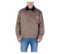 Calvin Klein Jeans, Homme, Vestes, Brun, Taille: L Veste Blouson en Coton à Fermeture Éclair