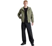 Calvin Klein Jeans Hooded Padded Harrington J30J324698 Vestes rembourrées, Vert (Dusty Olive), M Homme