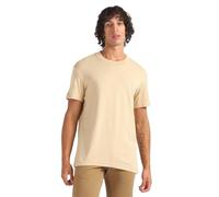 Calvin Klein Jeans INSTITUTIONAL Tee Hauts en Tricot à Manches Courtes Homme, Beige (Warm Sand), S