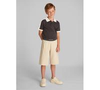 Calvin Klein Jeans Ss Polo Pique With Tape CK Black BEH 14Y Male