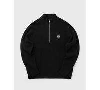Calvin Klein Jeans LS EZ COTTON WAFFLE QUARTER ZIP men Half-Zips black taille: M
