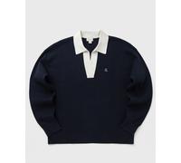 Calvin Klein Jeans LS SOLID OVERSIZED JOHNNY COLLAR men Sweatshirts blue taille: M