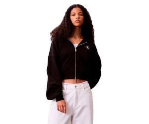 Calvin Klein Jeans Lv047c216g Full Zip Sweatshirt Noir L Femme