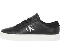 Calvin Klein Jeans Men CLASSIC CUPSOLE LOW LACEUP LTH, Black/Bright White, 44 EU