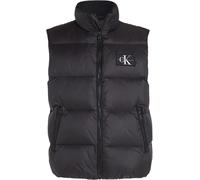 Calvin Klein Jeans Men's Essentials Water Resistant Down Sleeveless Short Puffer Jacket Ck Black BEH M Male