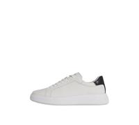 Calvin Klein Baskets basses Low Top Hm0hm01016 en cuir à lacets noir/blanc Taille 42