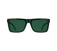 Calvin Klein Jeans Men's Sunglasses CKJ26601S - Transparent Dark Green with Solid Dark Green Lens