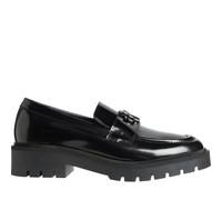 Calvin Klein Jeans - Mocassins de Combat Noirs pour Femmes - Femme - Chaussures - Noir - Taille: 39 EU