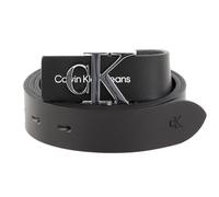 Calvin Klein Jeans Monogram Hardware 30mm K60k610281 Femme Pantalon en jean stretch, Washed Black, XL x 30L