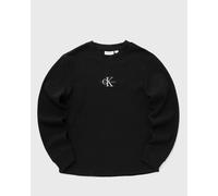 Calvin Klein Jeans MONOLOGO WAFFLE LS TEE men Longsleeves black taille: M