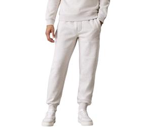 Calvin Klein Jeans Pantalon de Jogging Homme Pant Long, Gris (Ivory Grey Heather), XL