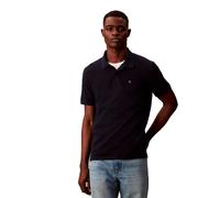 Calvin Klein Polo homme Monogram Piqué en coton manches courtes Bleu (Dark Sapphire) L