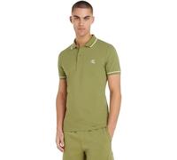 Calvin Klein Jeans Polo Manches Courtes Homme, Vert (Dark Juniper), S