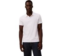 Calvin Klein Jeans Polo SS Classic Monogram LV04RD255G pour Homme, Blanc (Bright White), M, Blanc (Blanc éclatant), M