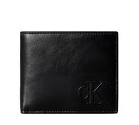Calvin Klein Jeans Portefeuille Sculpted Impression Noir Homme Taille Unique