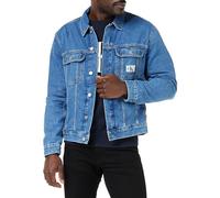 Calvin Klein Jeans Regular 90' Jacket J30J324972 Vestes en Jean, Denim (Denim Medium), XL Homme