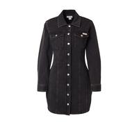 Calvin Klein Robe en Jean Femme Denim Mini Essential Manches Longues, Noir (CK Essential Black), XXL
