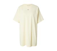 Calvin Klein T-Shirt surdimensionné SS Woven Label pour Femme Dre LV047F228G Robes, Blanc, M