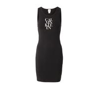 Calvin Klein Robe-Débardeur Femme Cotton Rib Mini, Noir (Black), XXS