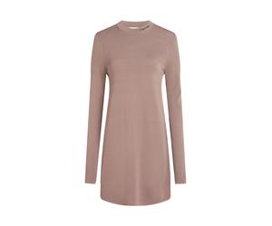 Calvin Klein Jeans Robes en maille rose ancienne / noir, Taille XS