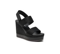 Calvin Klein Jeans Wedge Webbing Sandals Noir EU 40 Femme