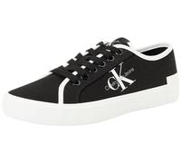 Calvin Klein Jeans Skater Vulcanized Low CS ML Mr, Basket vulcanisée, Black/Bright White,