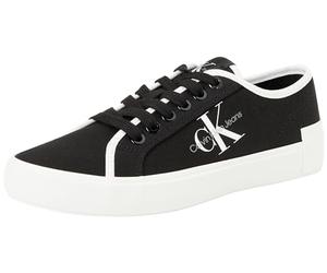 Calvin Klein Jeans Skater Vulcanized Low CS ML Mr, Basket vulcanisée, Black/Bright White,