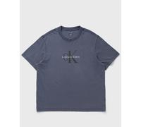 Calvin Klein Jeans SS 20S ACID WASH MONOLOGO GRAPHI men Shortsleeves blue taille: M