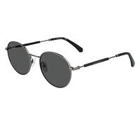 Calvin Klein Jeans Sun Lunettes de soleil unisexe pour adulte, Argent brillant, Taille Unique