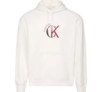 Calvin Klein Sweat-shirt LS EU 350 Terry Graphic LV04RE255G Blanc Homme Taille L