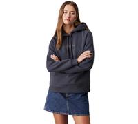 Calvin Klein Jeans Femme MONOLOGO REGULAR HOODIE J20J223536, Black (Ebony), XS