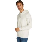 Calvin Klein Jeans Sweat à Capuche Homme Embro Badge Hoodie avec Capuche, Blanc (Ivory), XL
