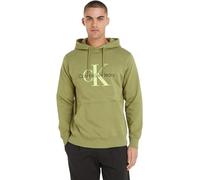 Calvin Klein Jeans Sweat à Capuche Seasonal Monologo Regular avec Capuche Homme
