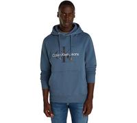 Calvin Klein Jeans Sweat à Capuche Seasonal Monologo Regular avec Capuche Homme