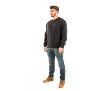Calvin Klein Jeans Sweat crewnk UB1 monogramme coton col ras-du-cou Noir L