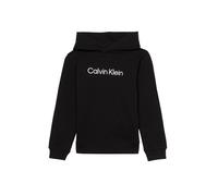 Calvin Klein Inst. Logo Reg. Terry Hoodie Lv1cksjb38 Sweat à Capuche, Black (Black [CSI] 25Cw1000175Ck), 16 Ans Mixte Enfant
